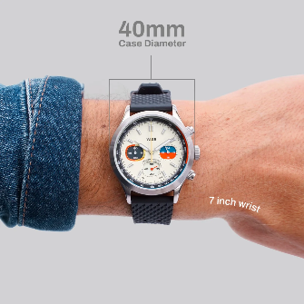 R1 USA Rally Chronograph-Cream-40mm