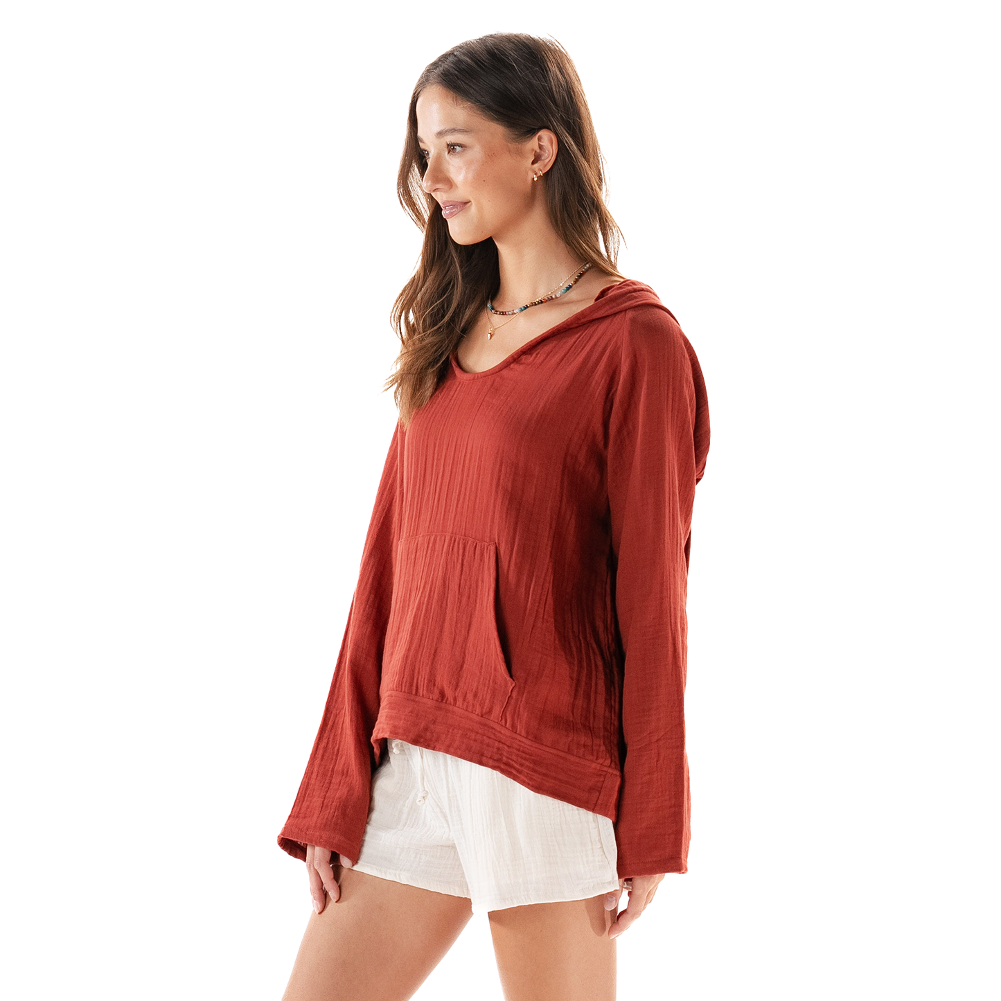 Seaside Spice Baja Pullover Hoodie