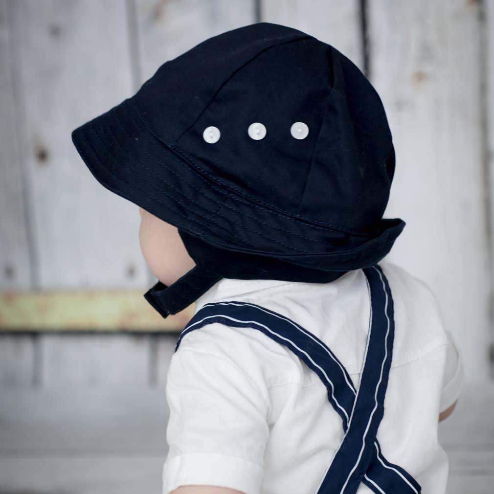 Tyrolean Navy Hat With Chinstrap Baby & Toddler