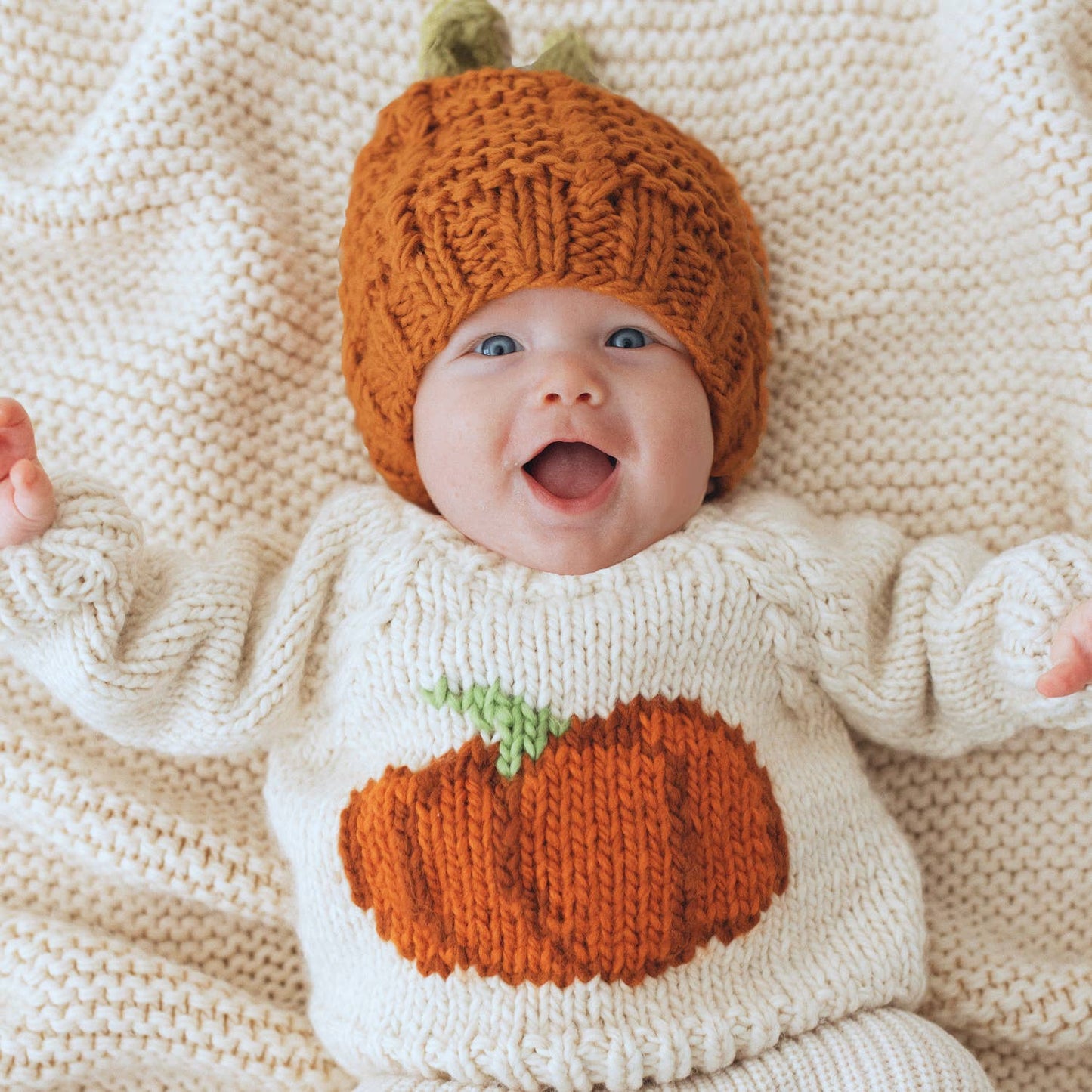 Great Pumpkin Beanie Hat Baby & Kids due July