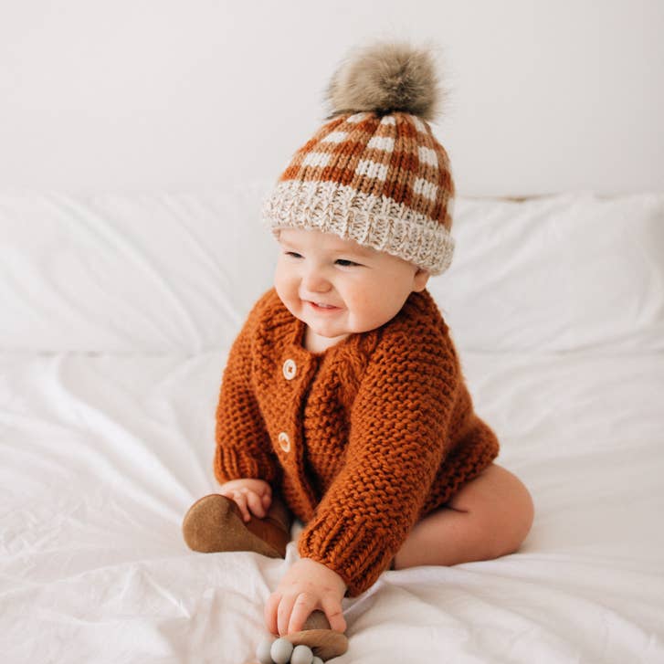 Chili Garter Stitch Cardigan Sweater Baby & Toddler