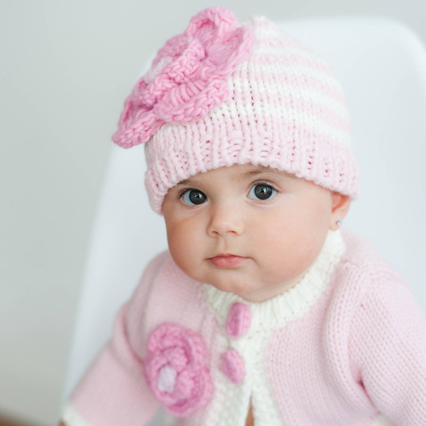 Parfait Pink Ziggy Beanie Hat Baby & Kids
