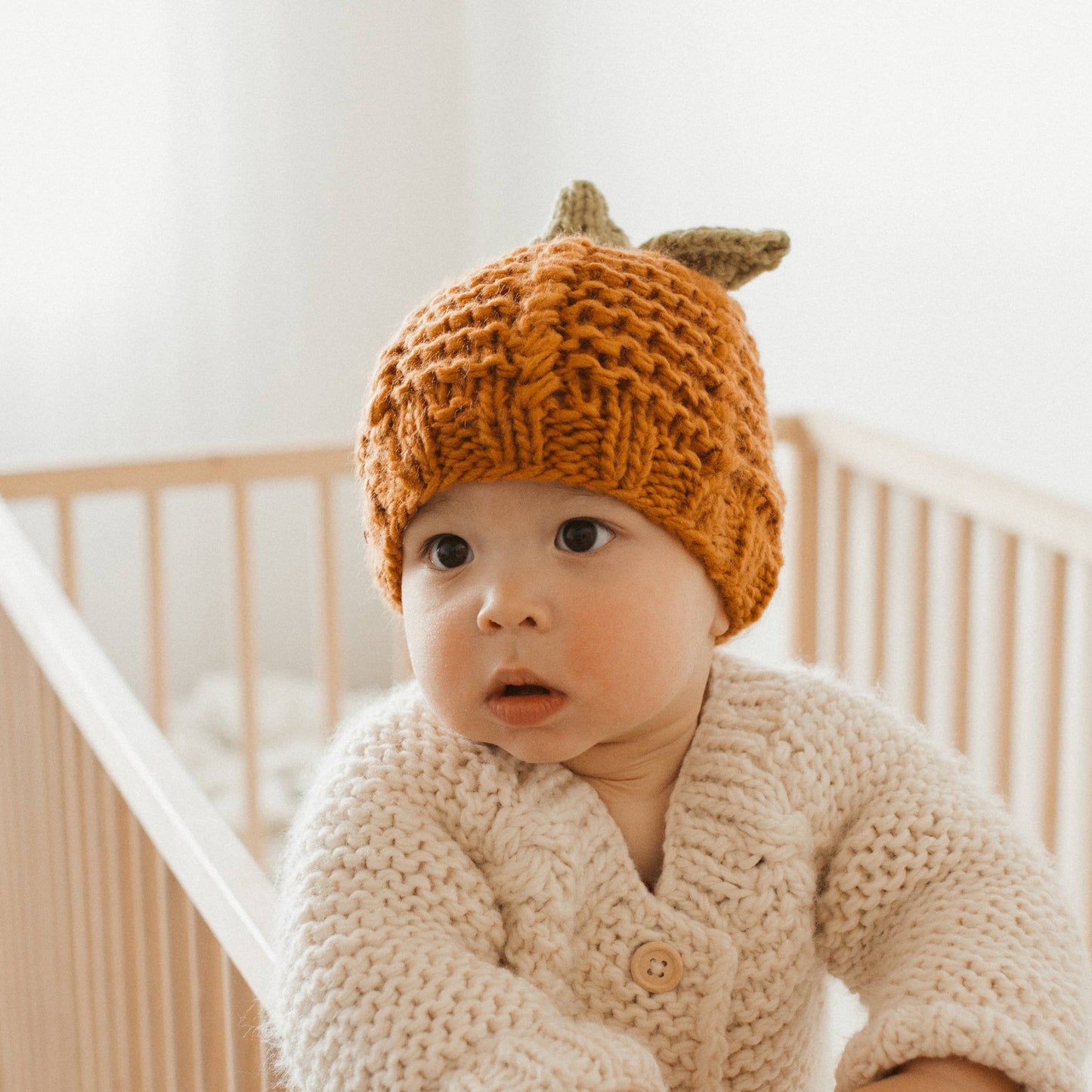 Great Pumpkin Beanie Hat Baby & Kids due July