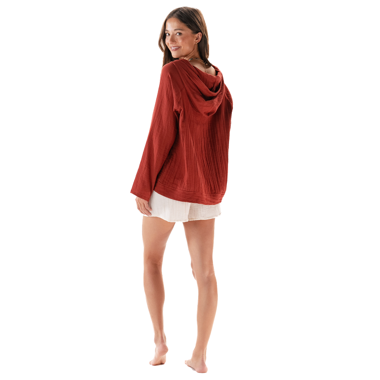 Seaside Spice Baja Pullover Hoodie