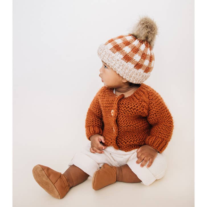 Chili Garter Stitch Cardigan Sweater Baby & Toddler