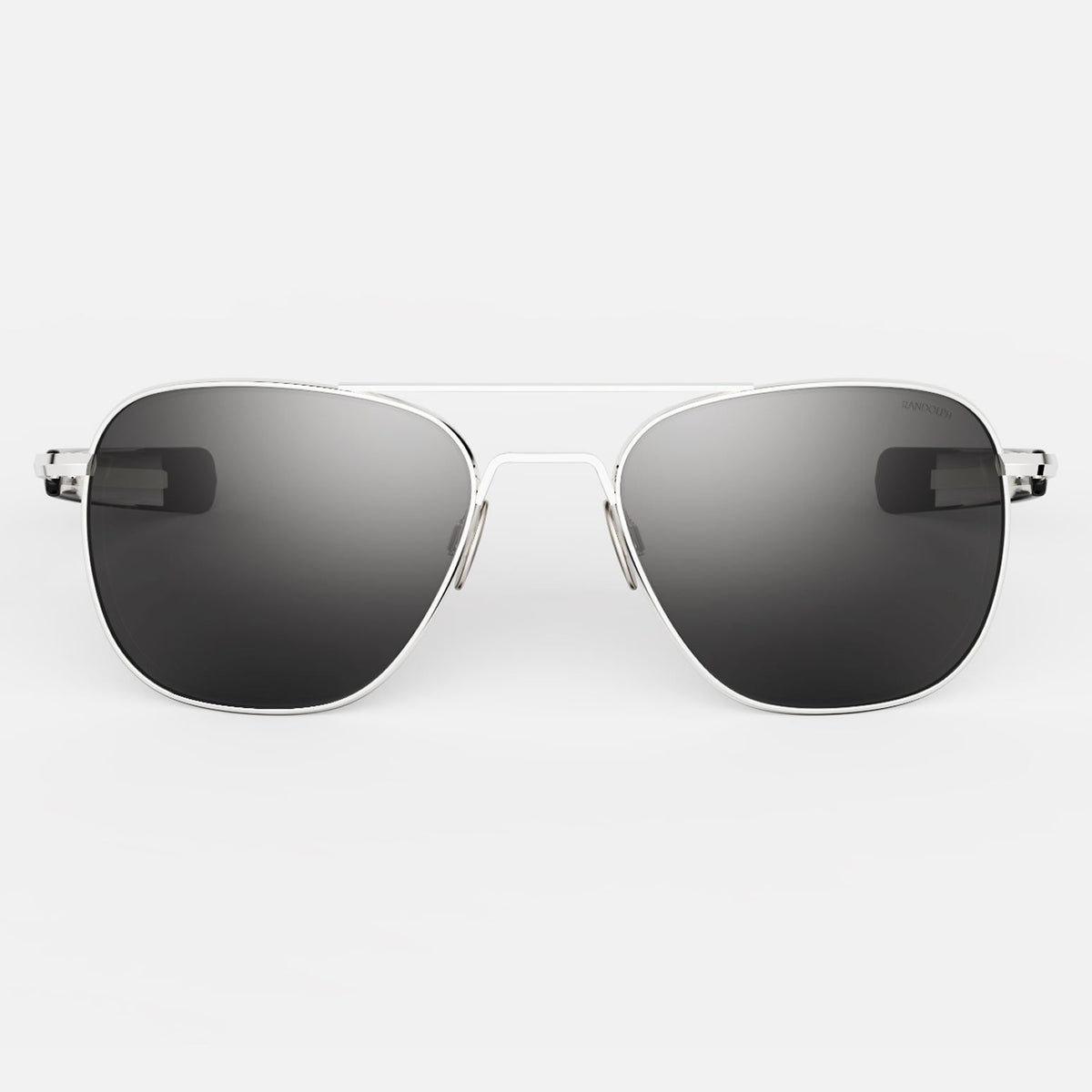 AVIATOR-23K White Gold American Gray-Non Polarized