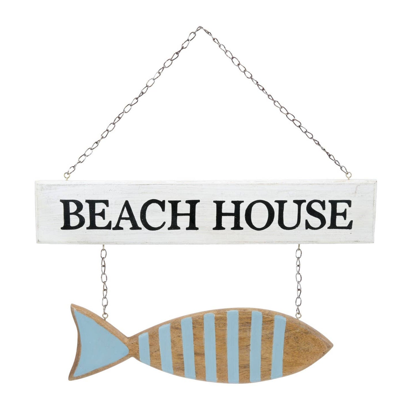 Beach House W/Fish Sign