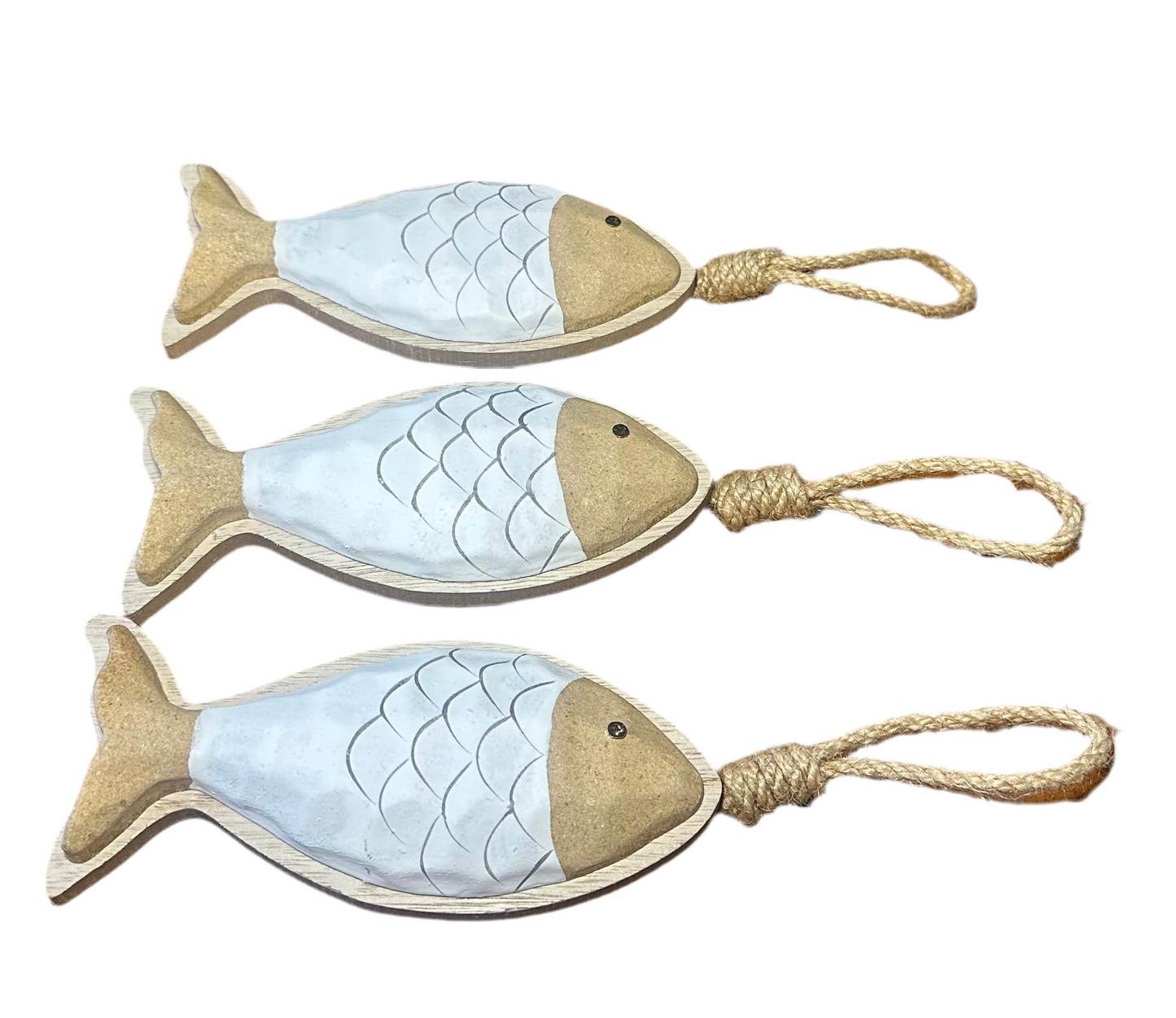 wooden fish decorations