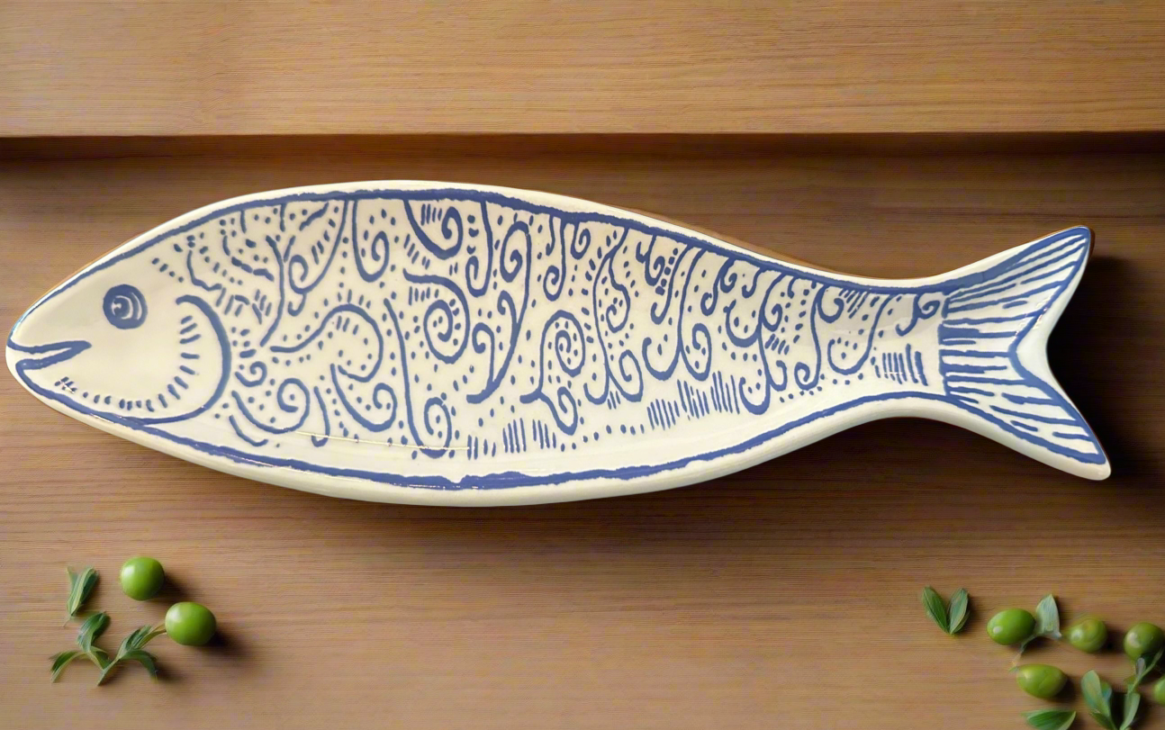 Fish Spiral Dish – 10” x 3” x 0.75”