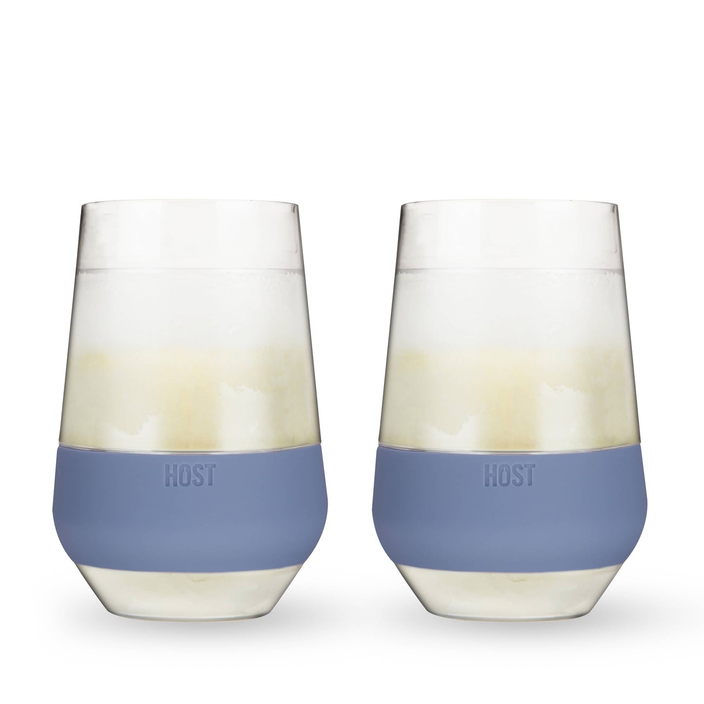 Wine FREEZE™ XL Insulated Cooling Cups - Slate Blue-Set of 2