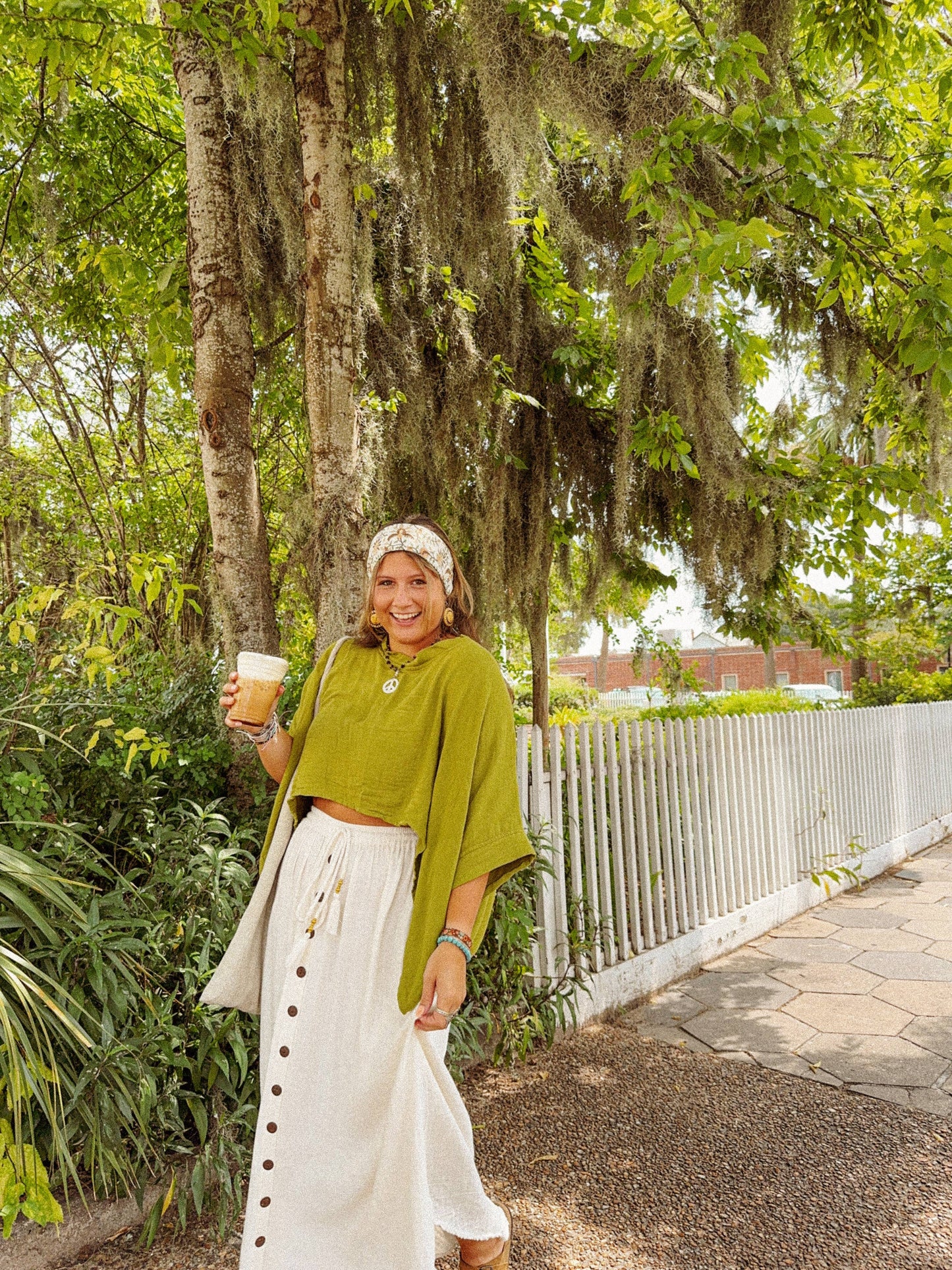 Bohemian Bamboo Organic Cotton Tee Shirt, Flowy Comfy Top