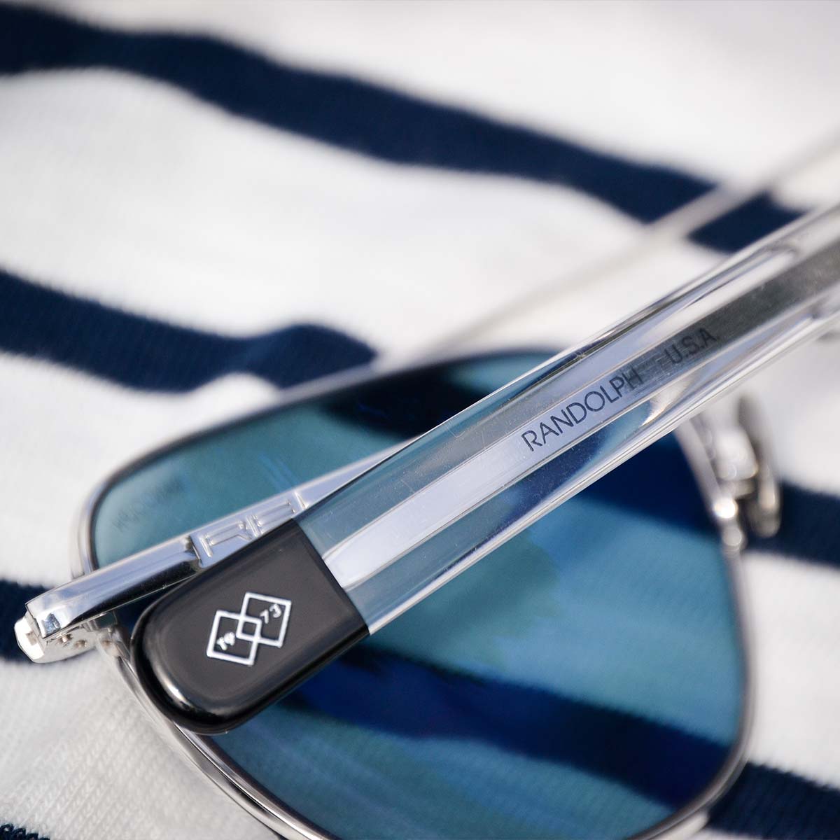 AVIATOR-23K White Gold American Gray-Non Polarized