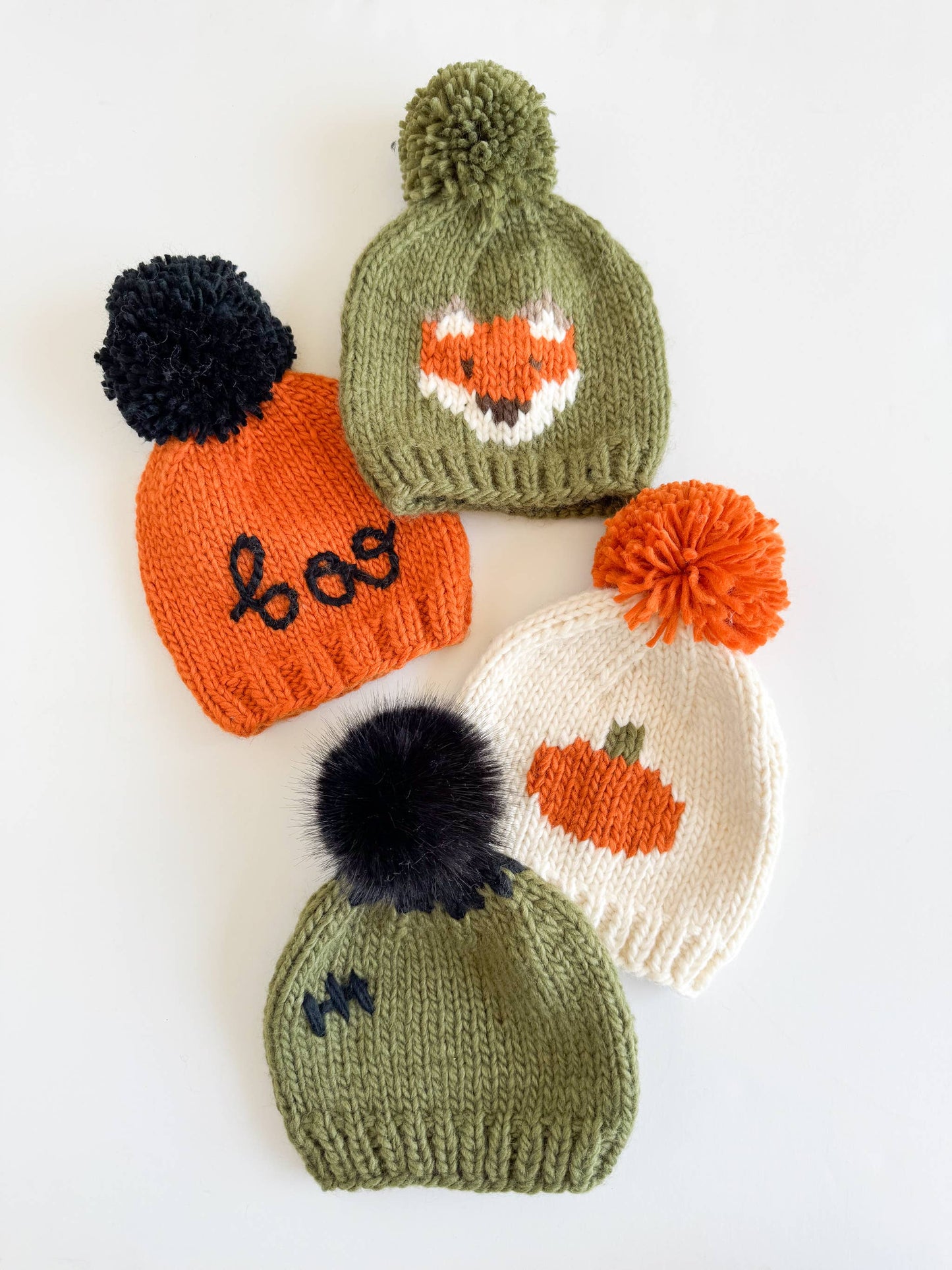 Fox Hat Baby Beanie Toddler Kid Fall Autumn Match Woodland