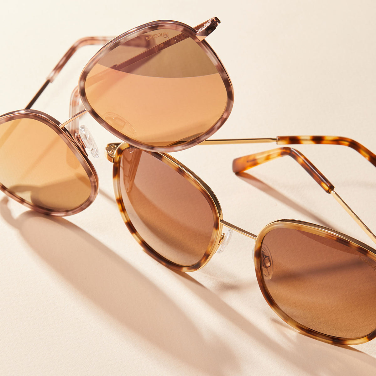 ELINOR FUSION-22K Rose Gold American Gray-Polarized