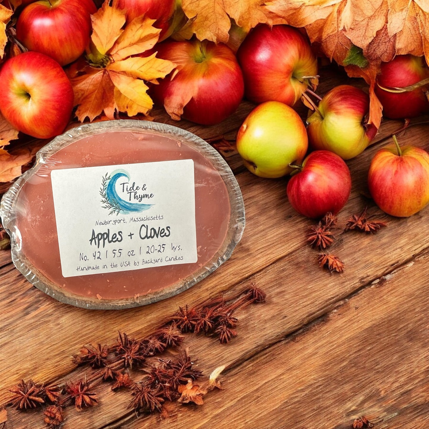 Coconut Candle No. 42 | Apples + Cloves