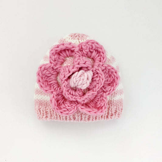 Parfait Pink Ziggy Beanie Hat Baby & Kids