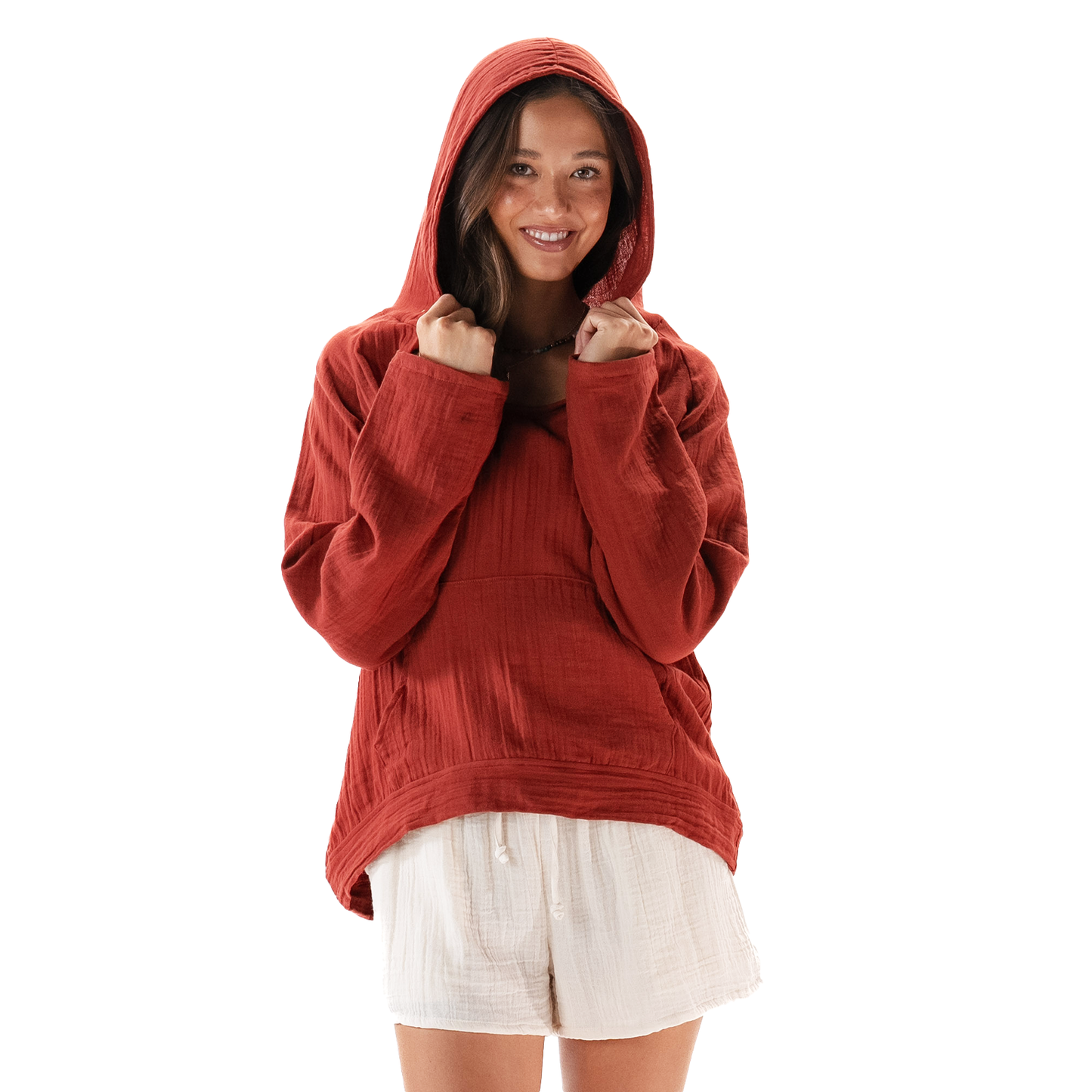Seaside Spice Baja Pullover Hoodie