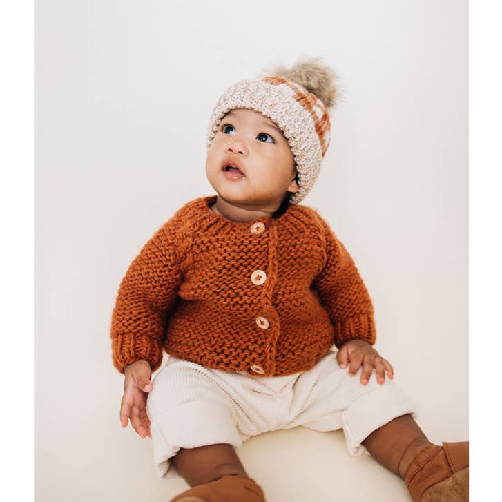 Chili Garter Stitch Cardigan Sweater Baby & Toddler