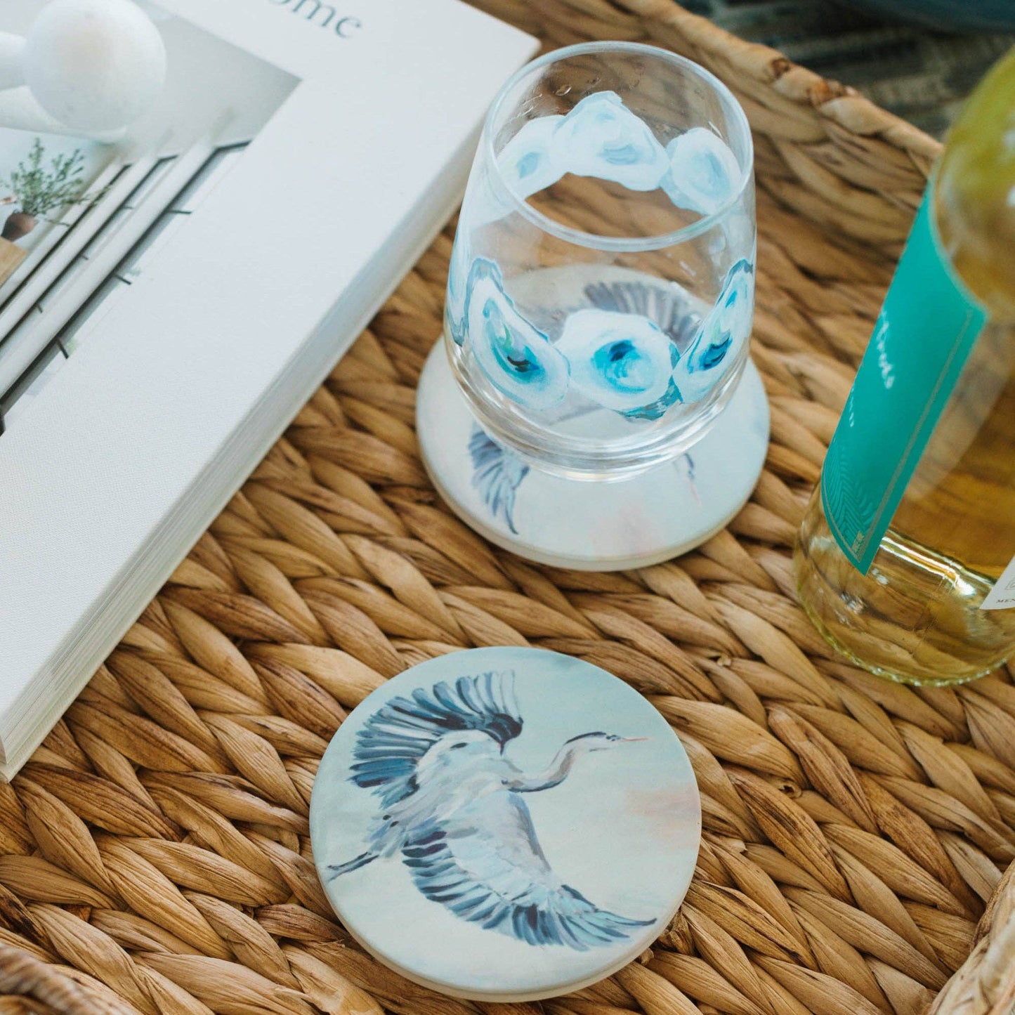 Wine Glass - Ebb & Flow