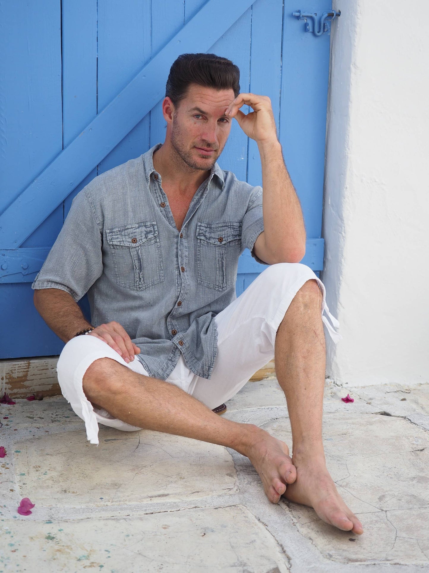 Halo Fossil Gray Shirt