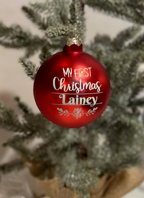 Personalized Christmas Ornament