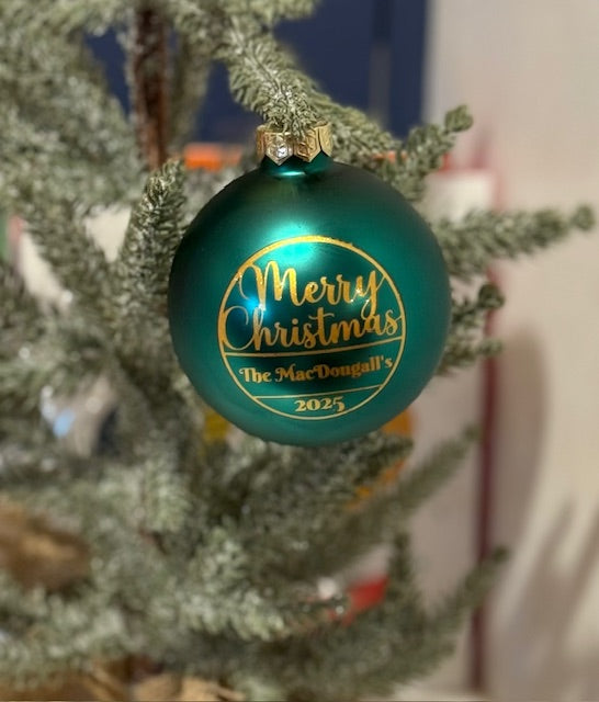 Personalized Christmas Ornament
