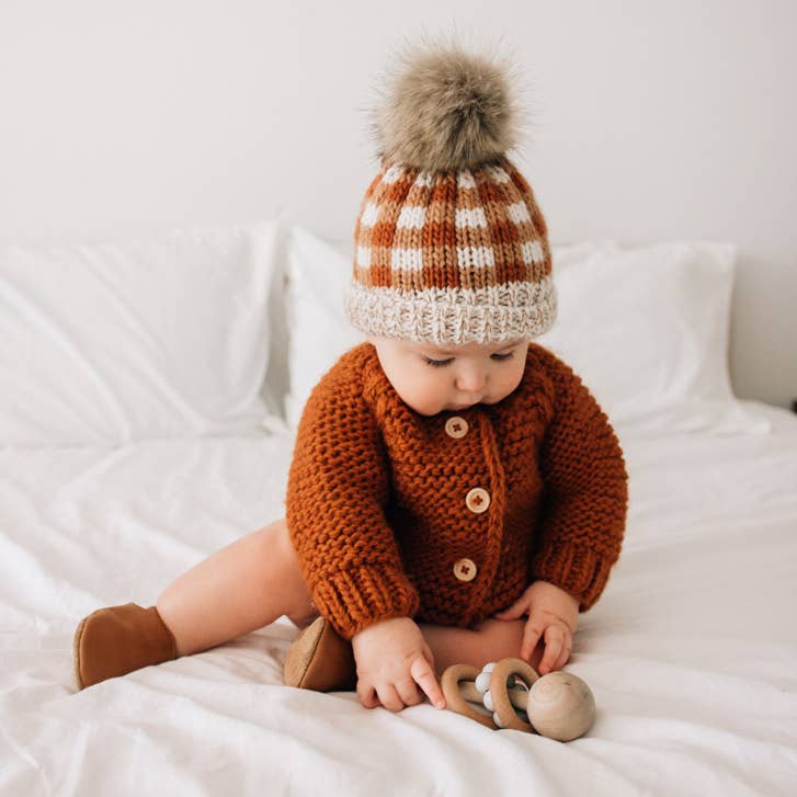 Chili Garter Stitch Cardigan Sweater Baby & Toddler