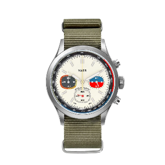 R1 USA Rally Chronograph-Cream-40mm