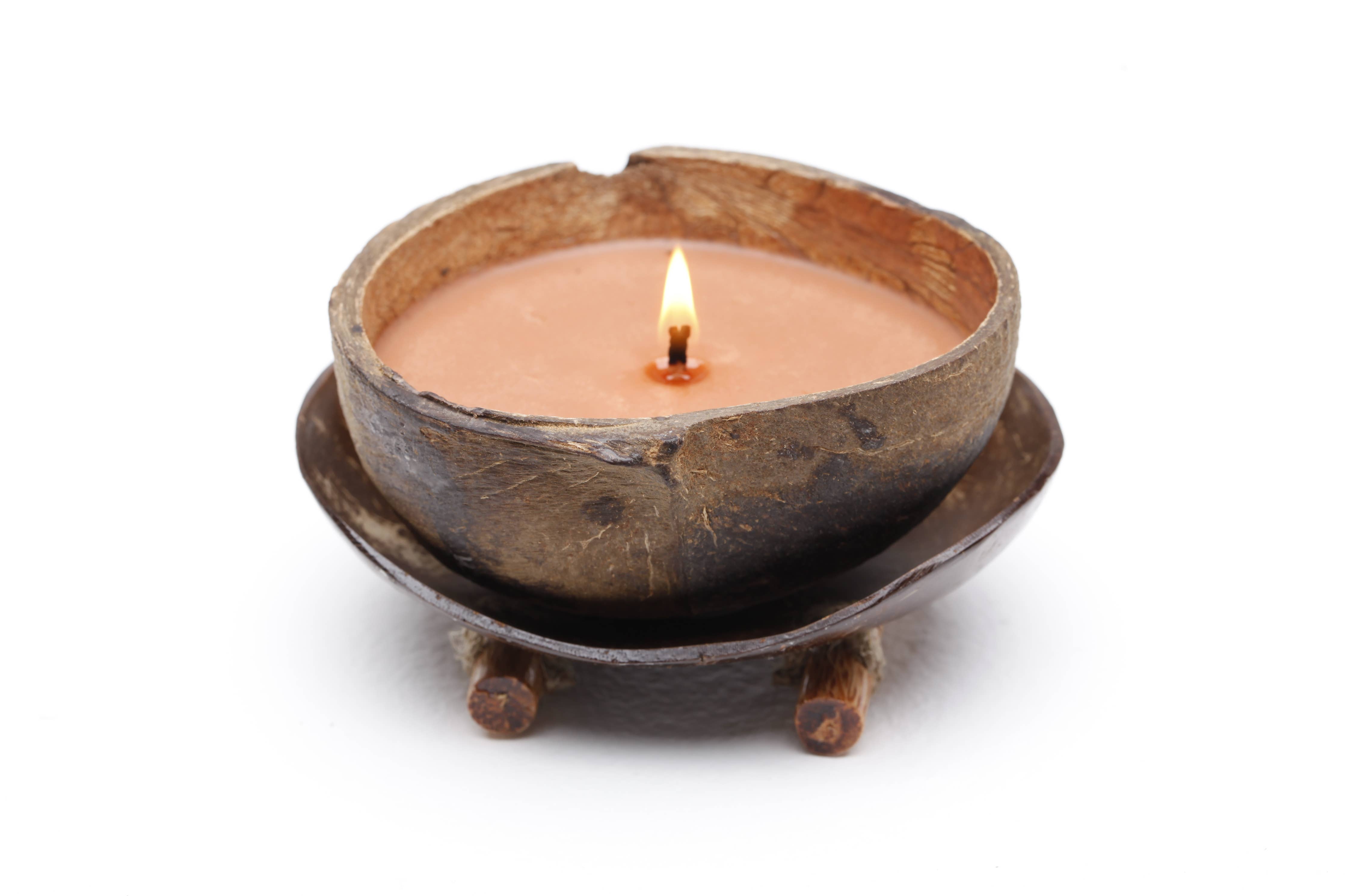 Coconut Candle Tray