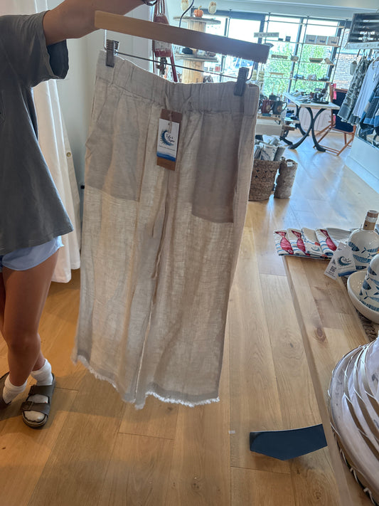 Cream pants