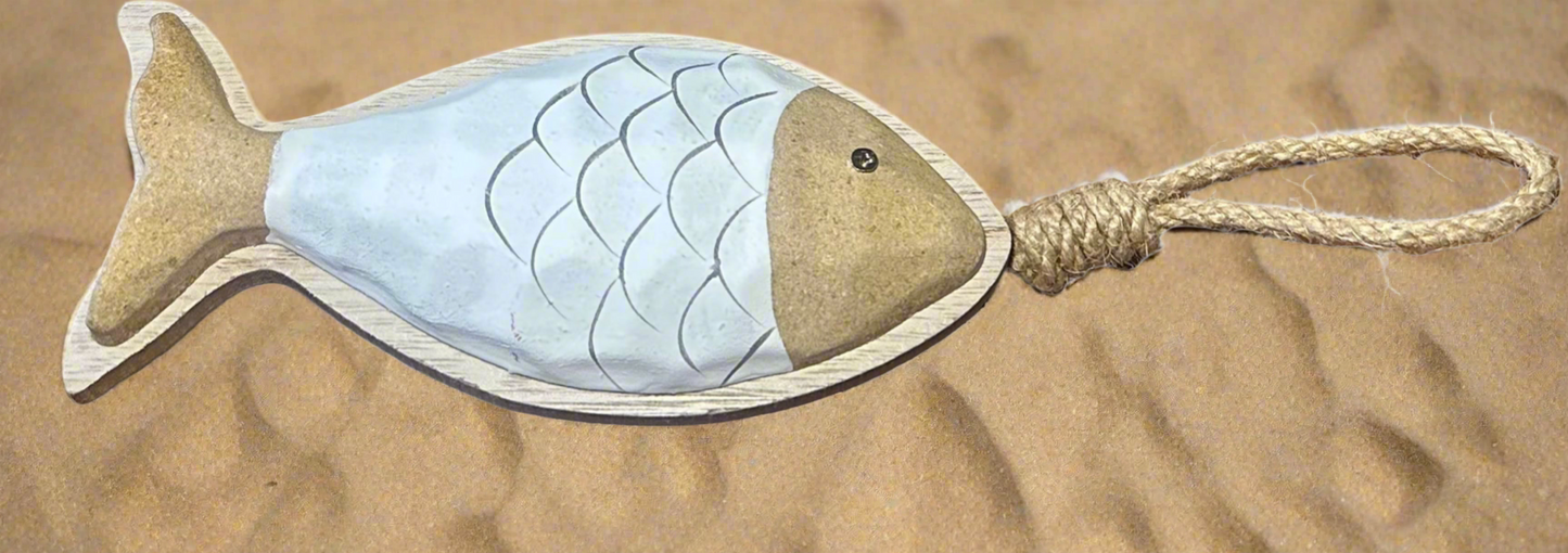 wooden fish decorations
