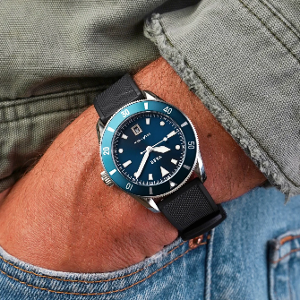 DS2 Meridian Navy-Quartz-39mm