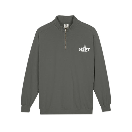 NBPT Logo Quarter-Zip Sweatshirt — Casual Logo Pullover for Everyday Wear