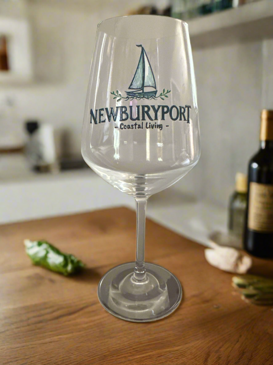 Newburyport Wine Glass – 18 oz Made in Italy
