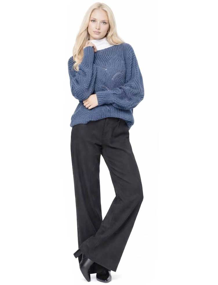 Sweater Poncho with Sleeves