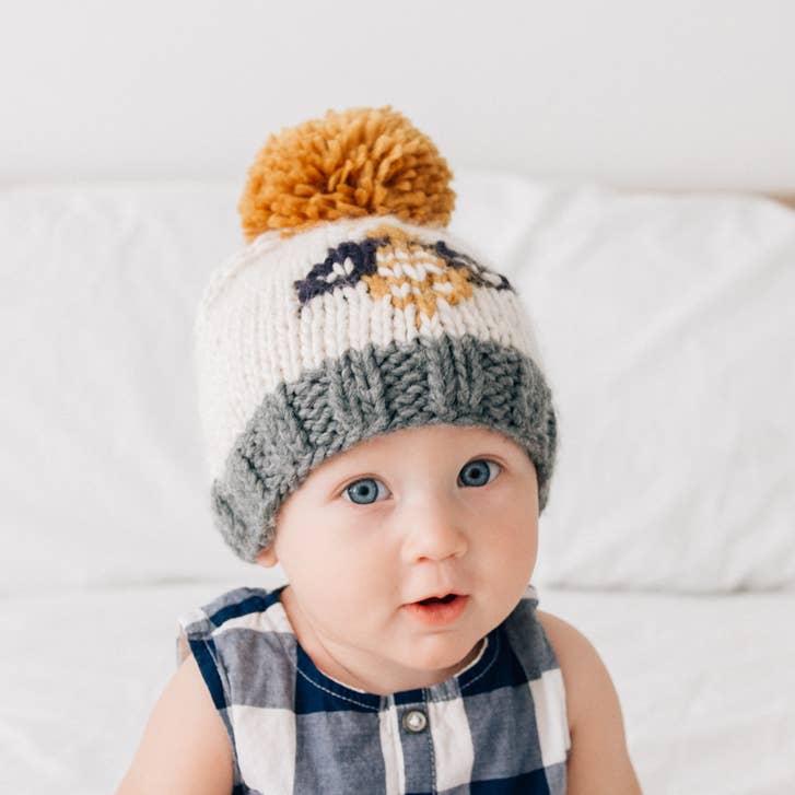 Bumblebee Knit Beanie Hat