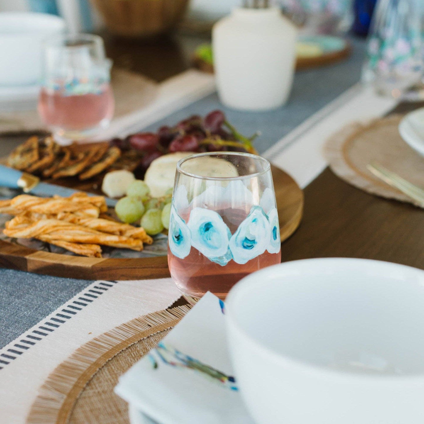 Wine Glass - Ebb & Flow