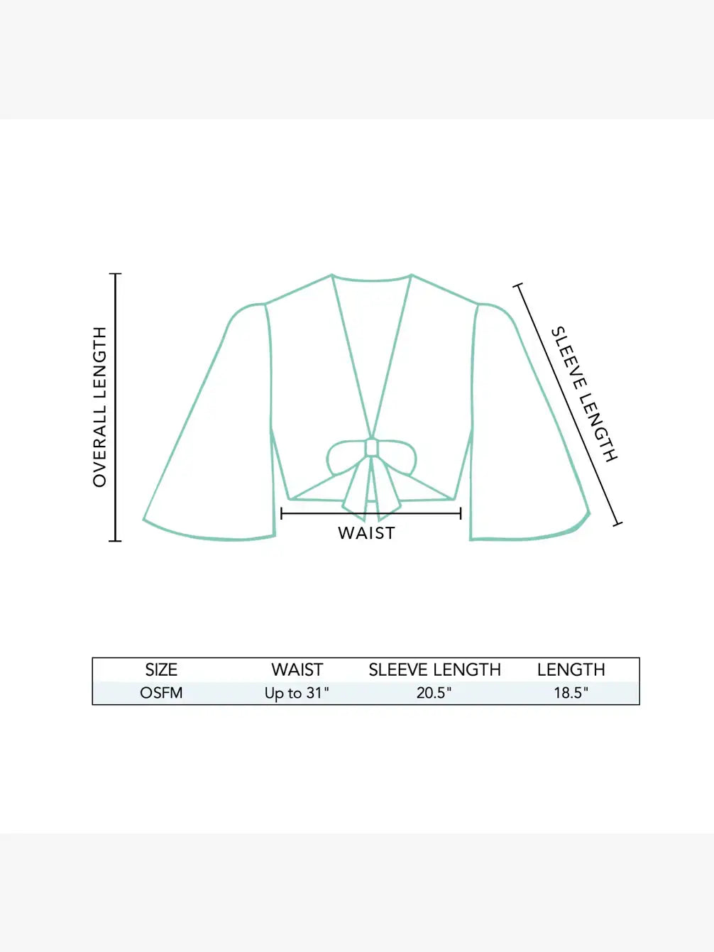 Tidal Bell Sleeve Top