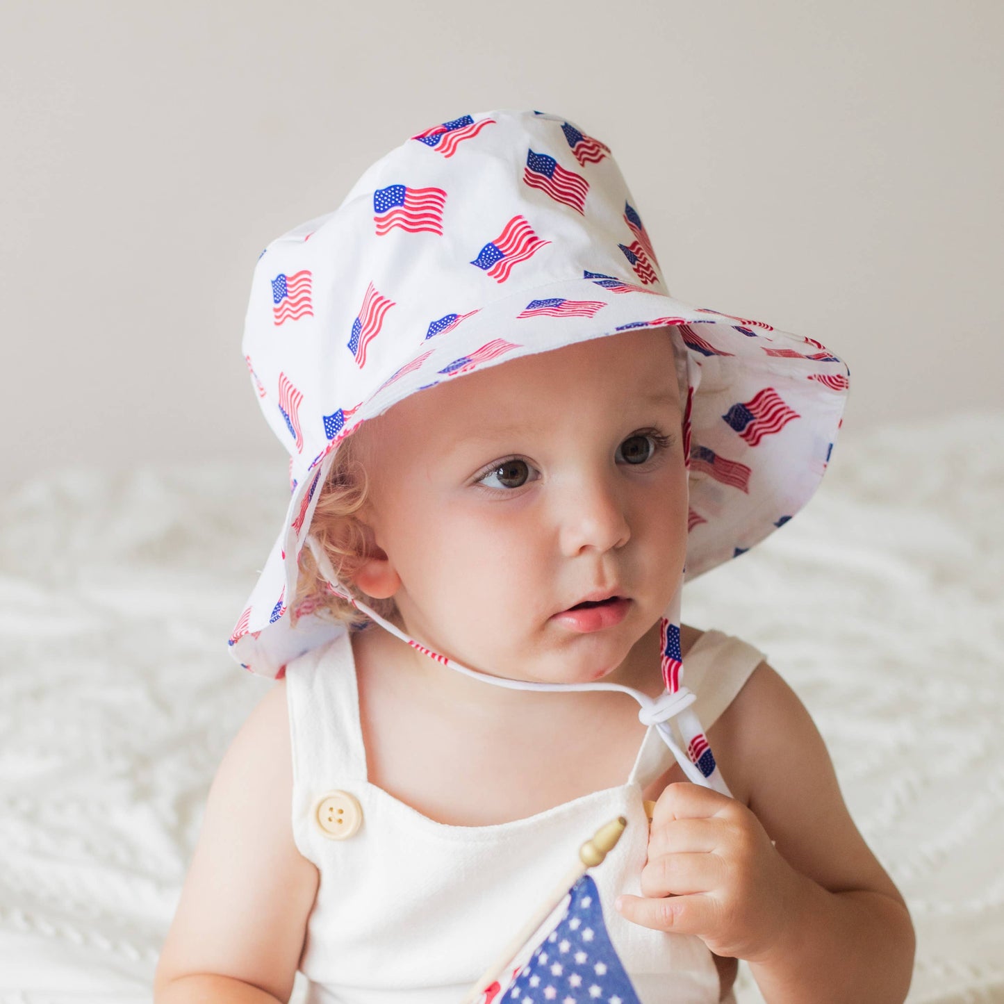Liberty Memorial Day/ 4th of July Bucket Hat Baby & Toddler