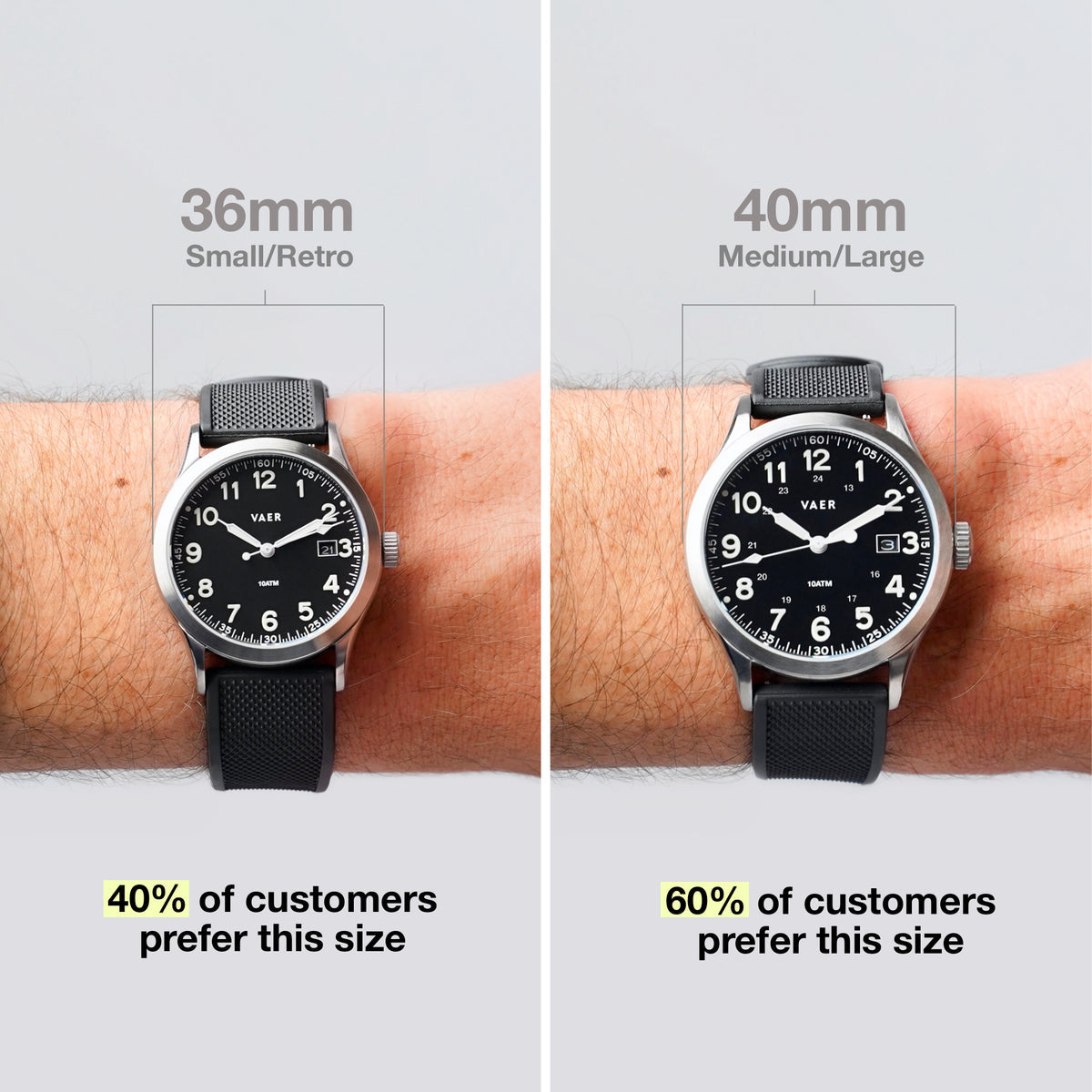 S5 Calendar Field Black-Quartz-40mm