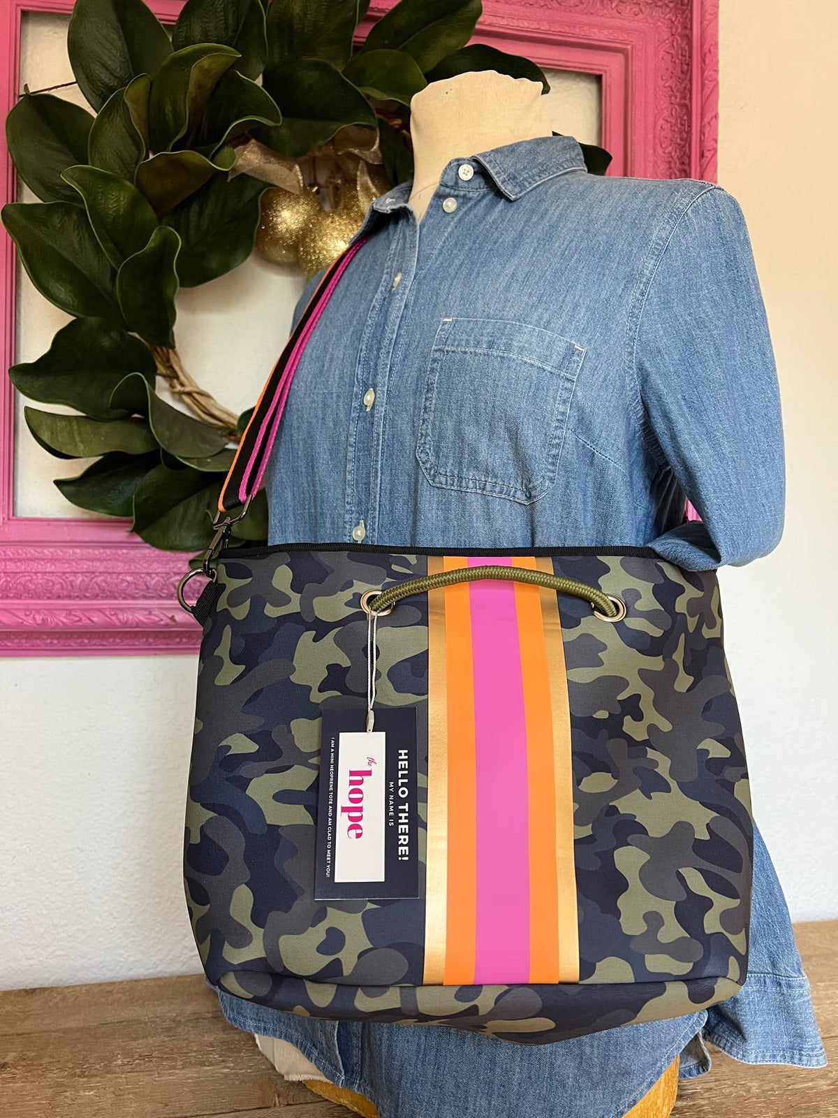The Hope Mini Neoprene Tote and Wristlet | shoptaylorgray