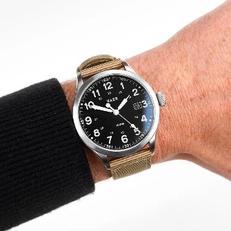 S5 Calendar Field Black-Quartz-40mm
