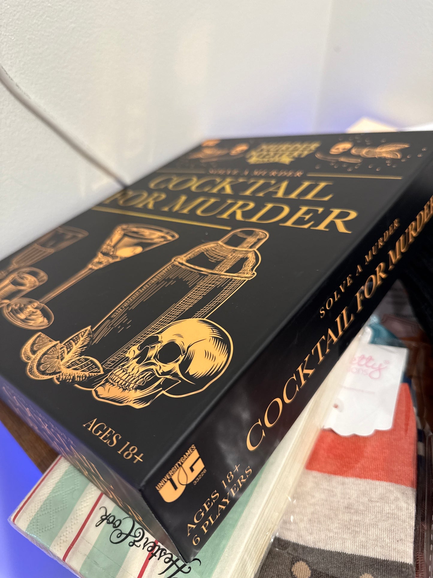 Solve a Murder Cocktail Mystery Party Game