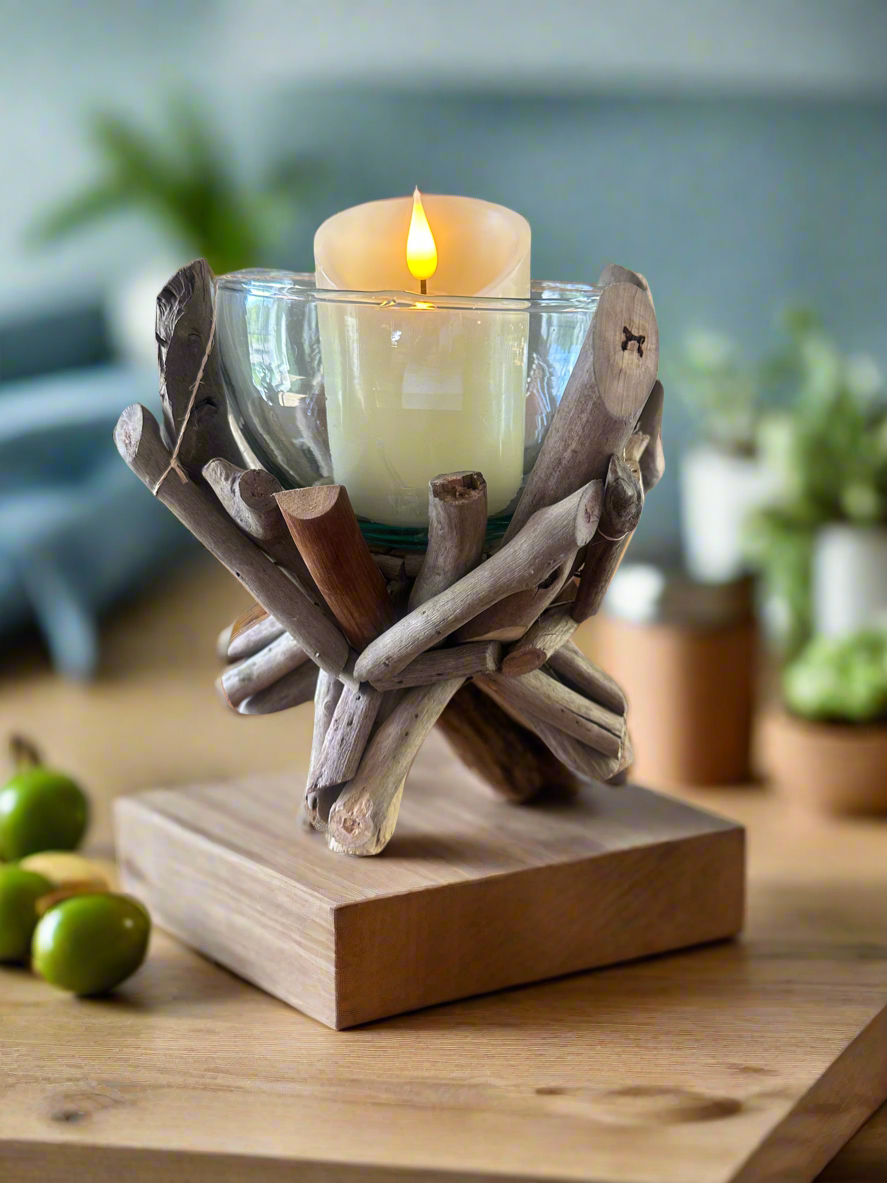 Driftwood Candleholder