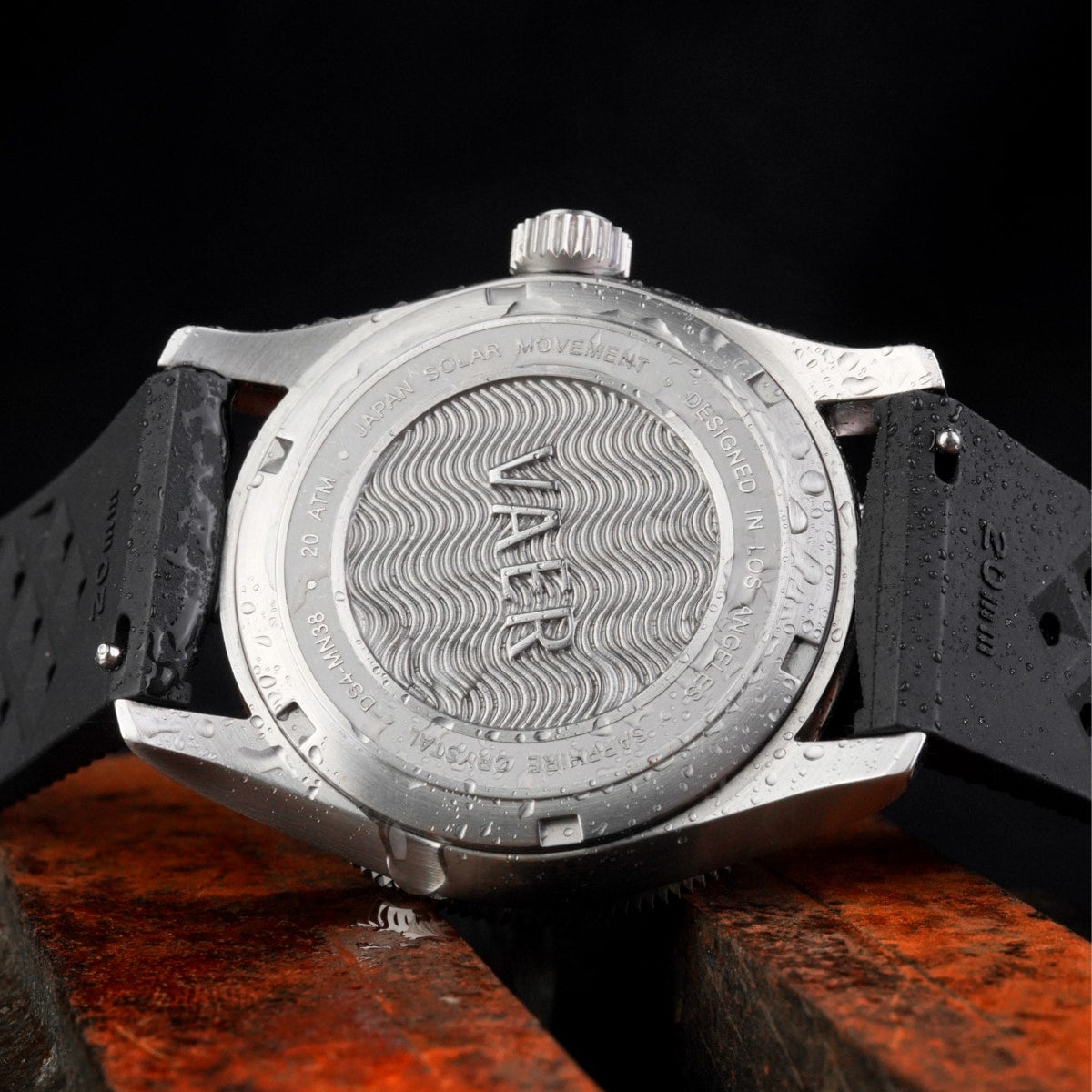 D4 Meridian Navy Matte Solar - 42mm USA(Stainless Band)