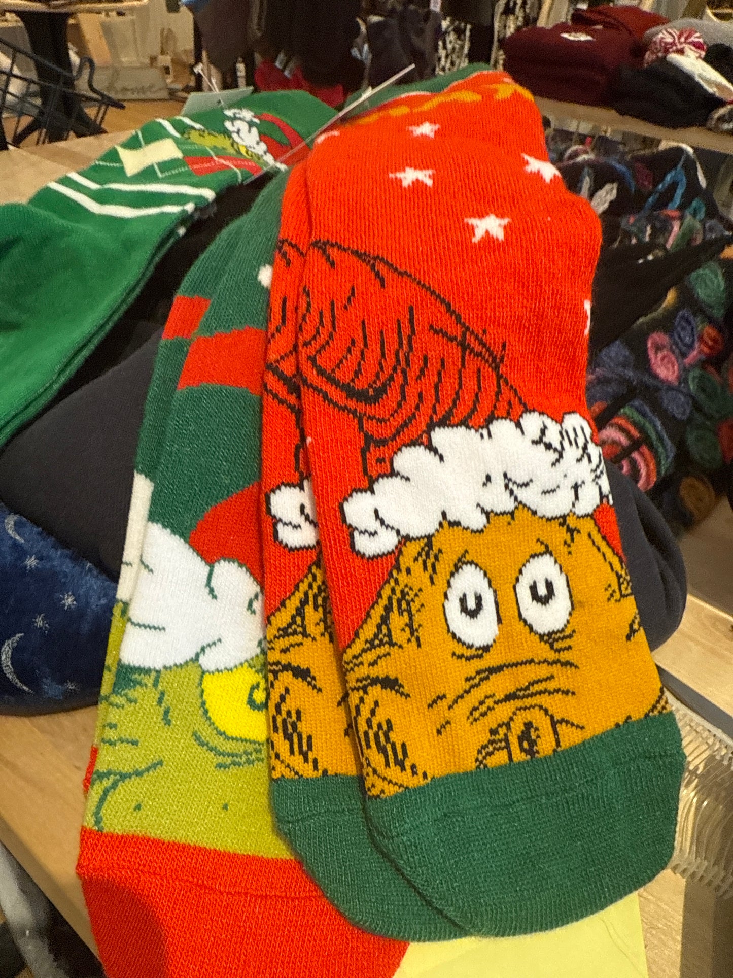 Women’s Grinch Socks sz 6-11