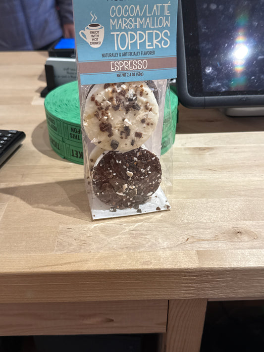 Cocoa Marshmallow Toppers- Expresso