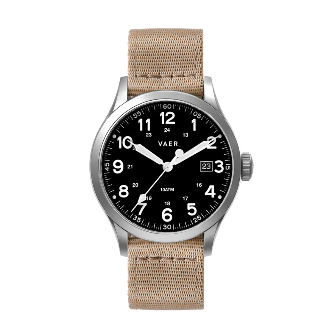 S5 Calendar Field Black-Quartz-40mm
