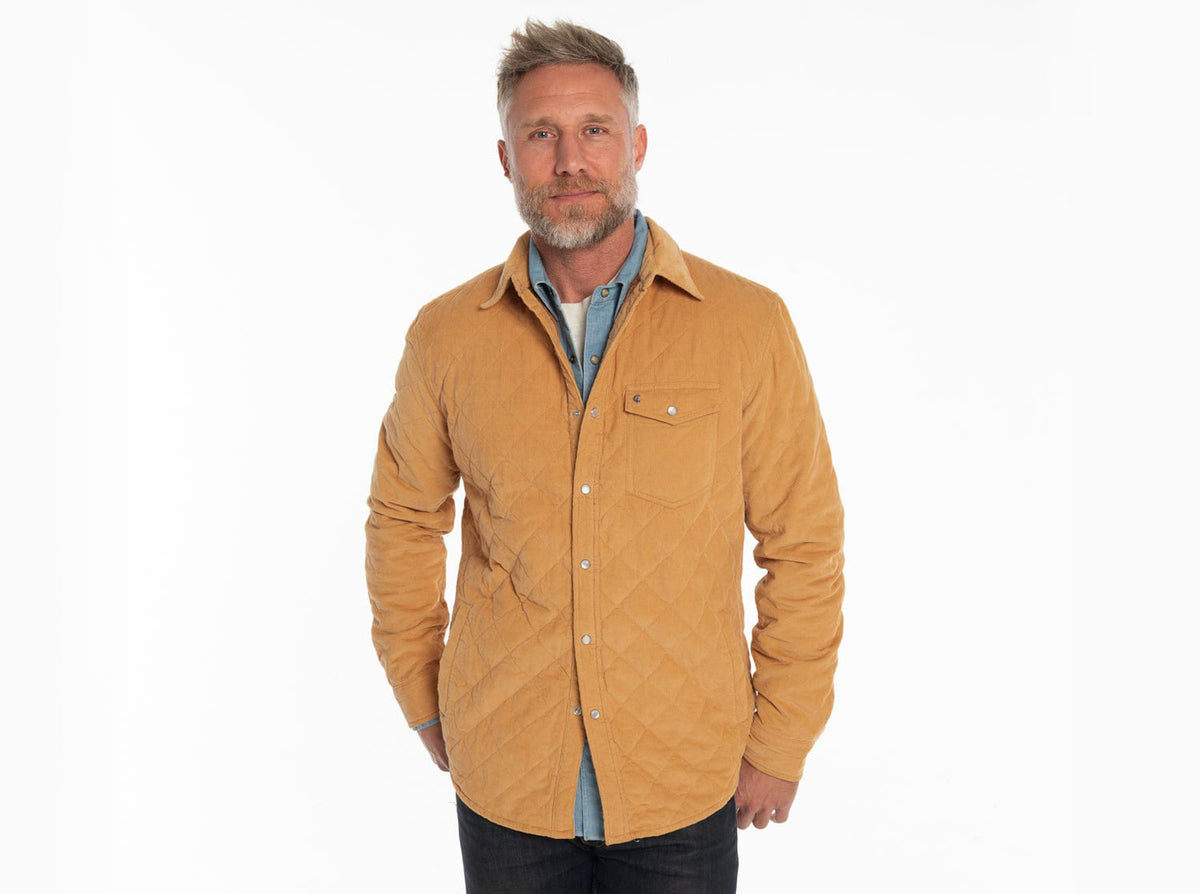 Corduroy Quilted Shacket