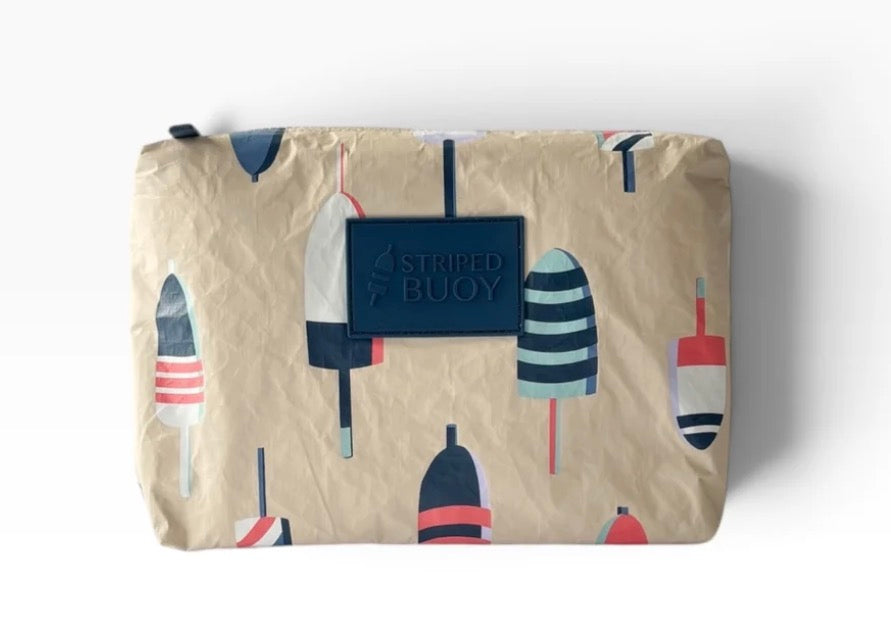Striped Buoy Pouch